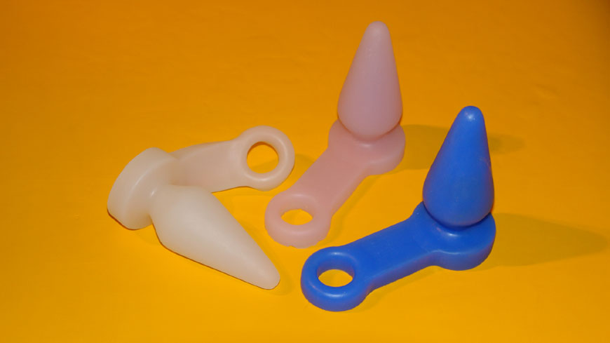 New horny toy buttplug with cockring special